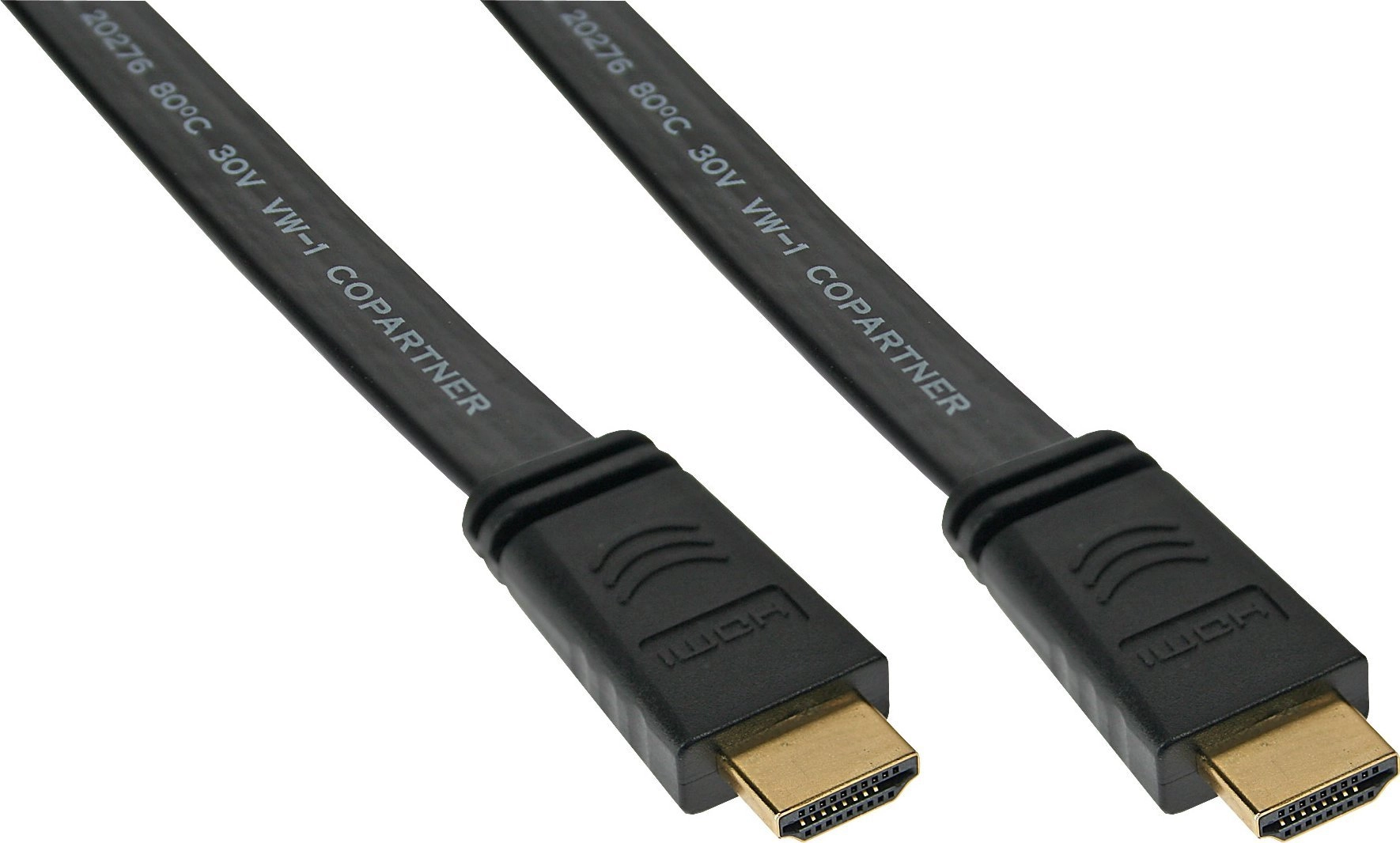 InLine HDMI high speed flat cable