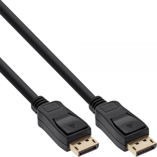 InLine DisplayPort cable - black -