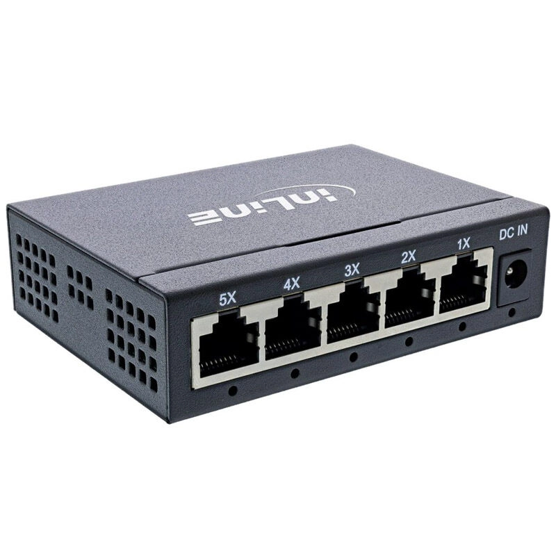 InLine 5-Port Gigabit Switch - 1
