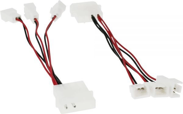 InLine fan adapter cable - 12V