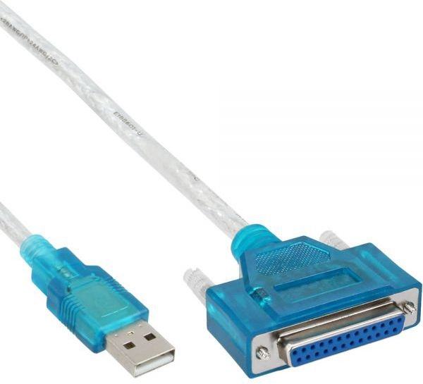 InLine USB to 25-pin parallel -