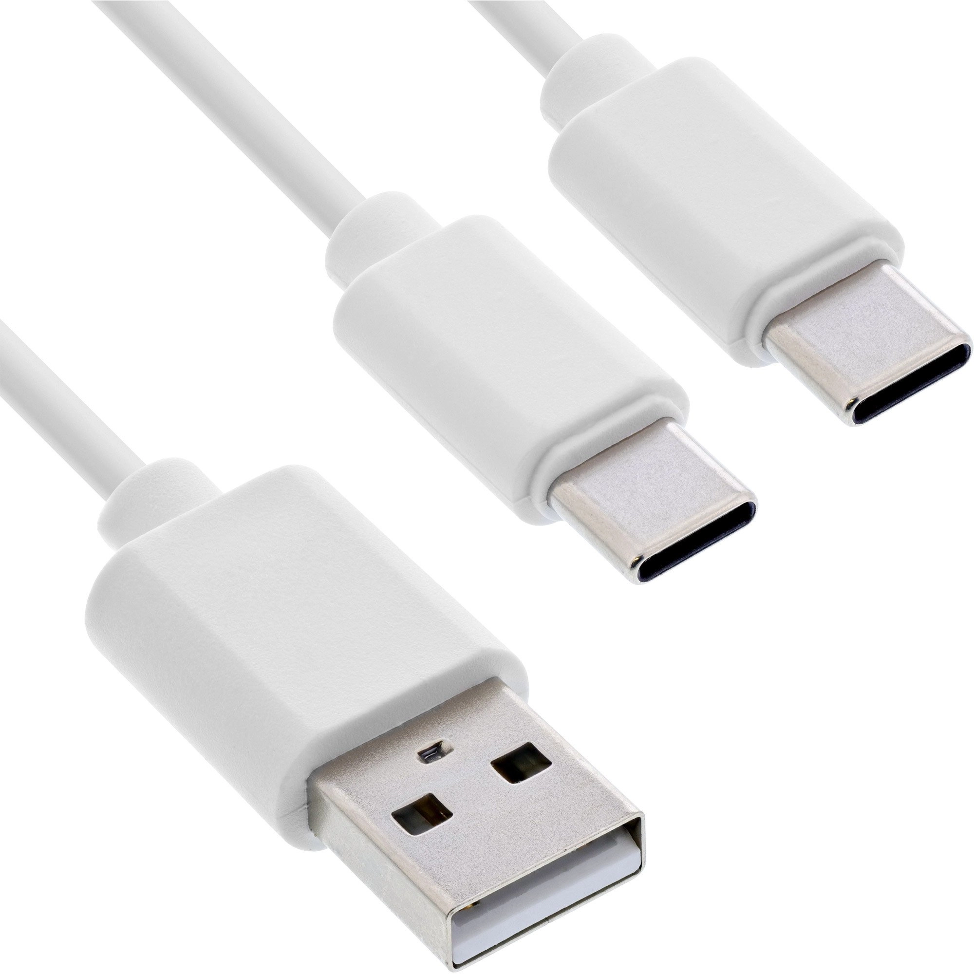 InLine USB 2in1 Y-Ladekabel - 1x