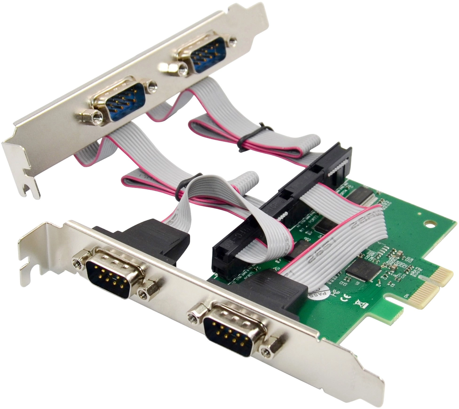 Kontroler InLine InLine® PCIe x1 Schnittstellenkarte