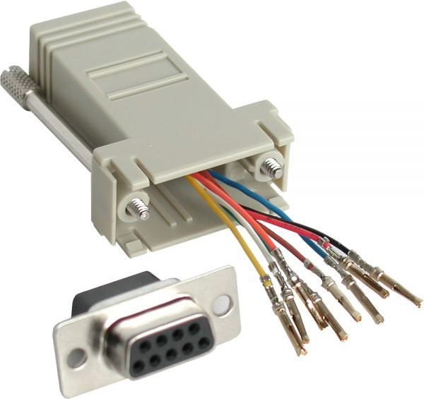 InLine adapter - 9-pin Sub D
