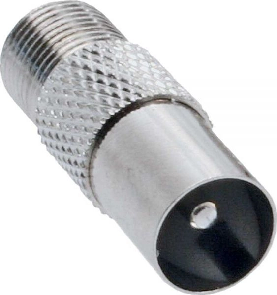 InLine coaxial adapter - IEC plug