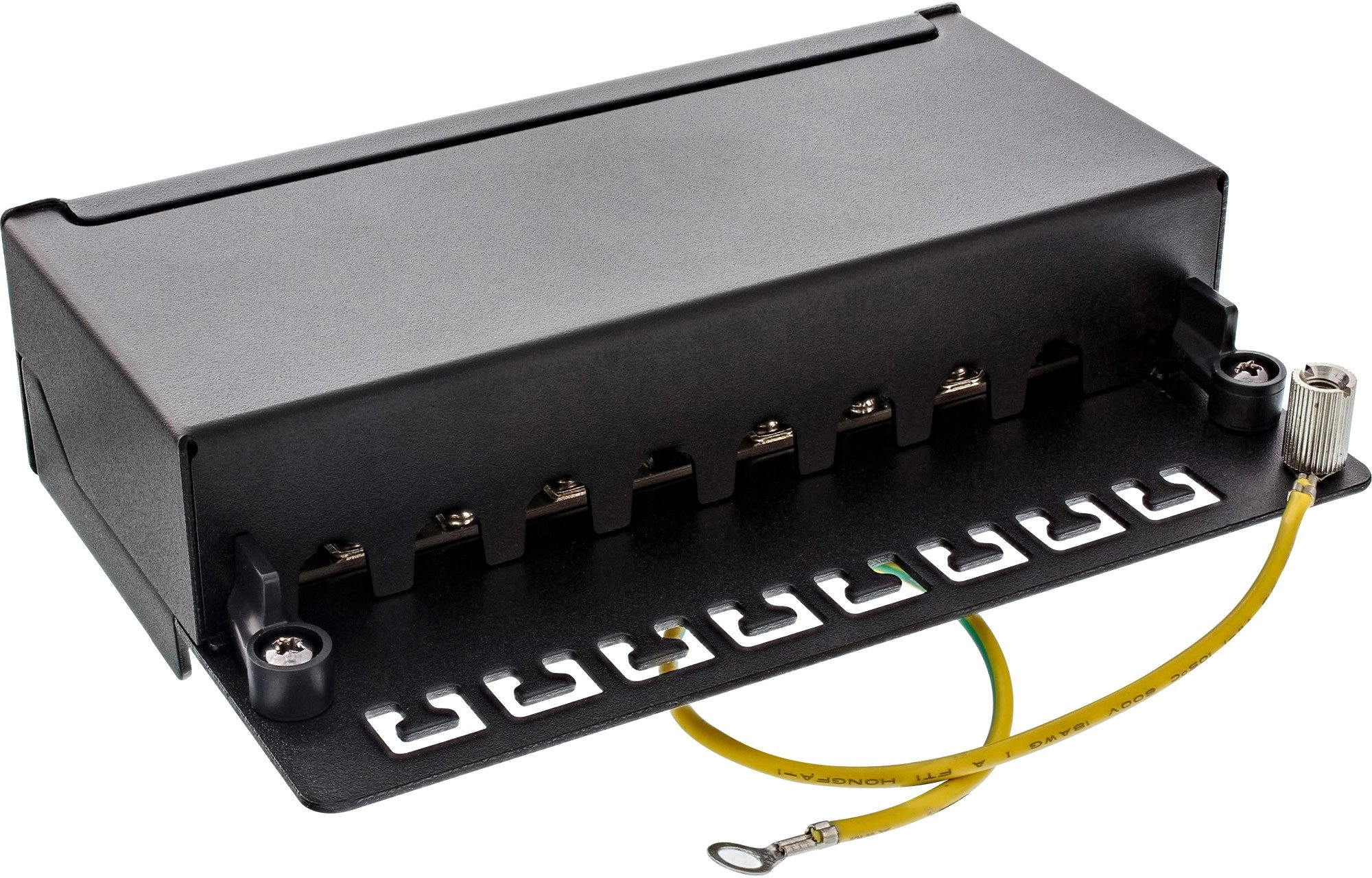 InLine patch panel Cat.6A 8x