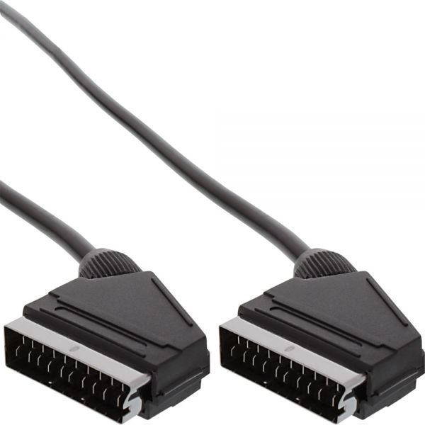InLine Scart connection cable - male