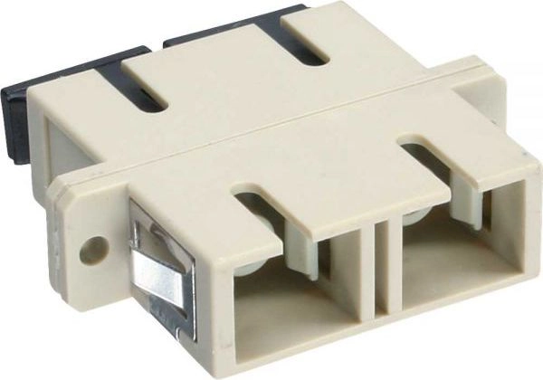 InLine fiber optic coupling - Duplex