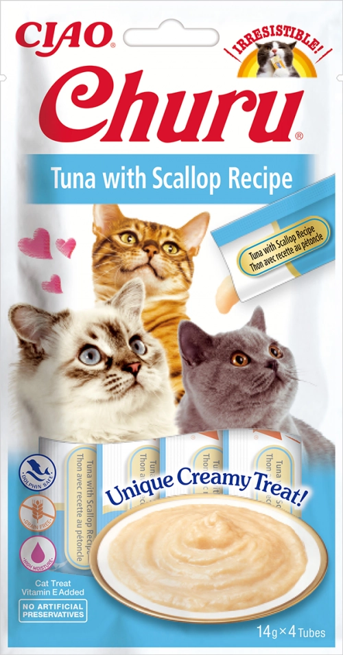 CIAO Churu Tuna with Scallop Recipe
