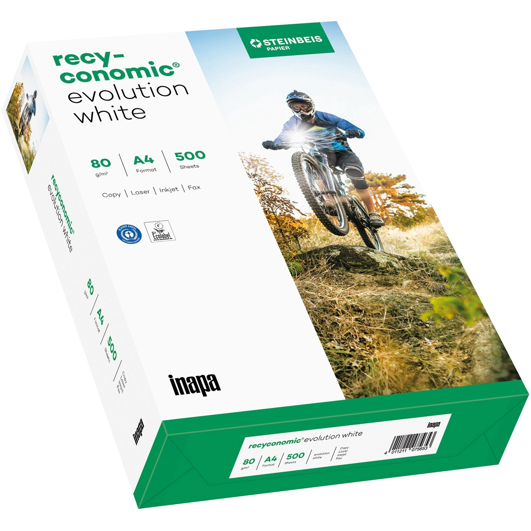 Inapa Recyconomic Evolution white A4 paper