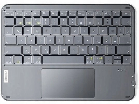 Inateck Keyboard Tablet QWERTZ gray 581390
