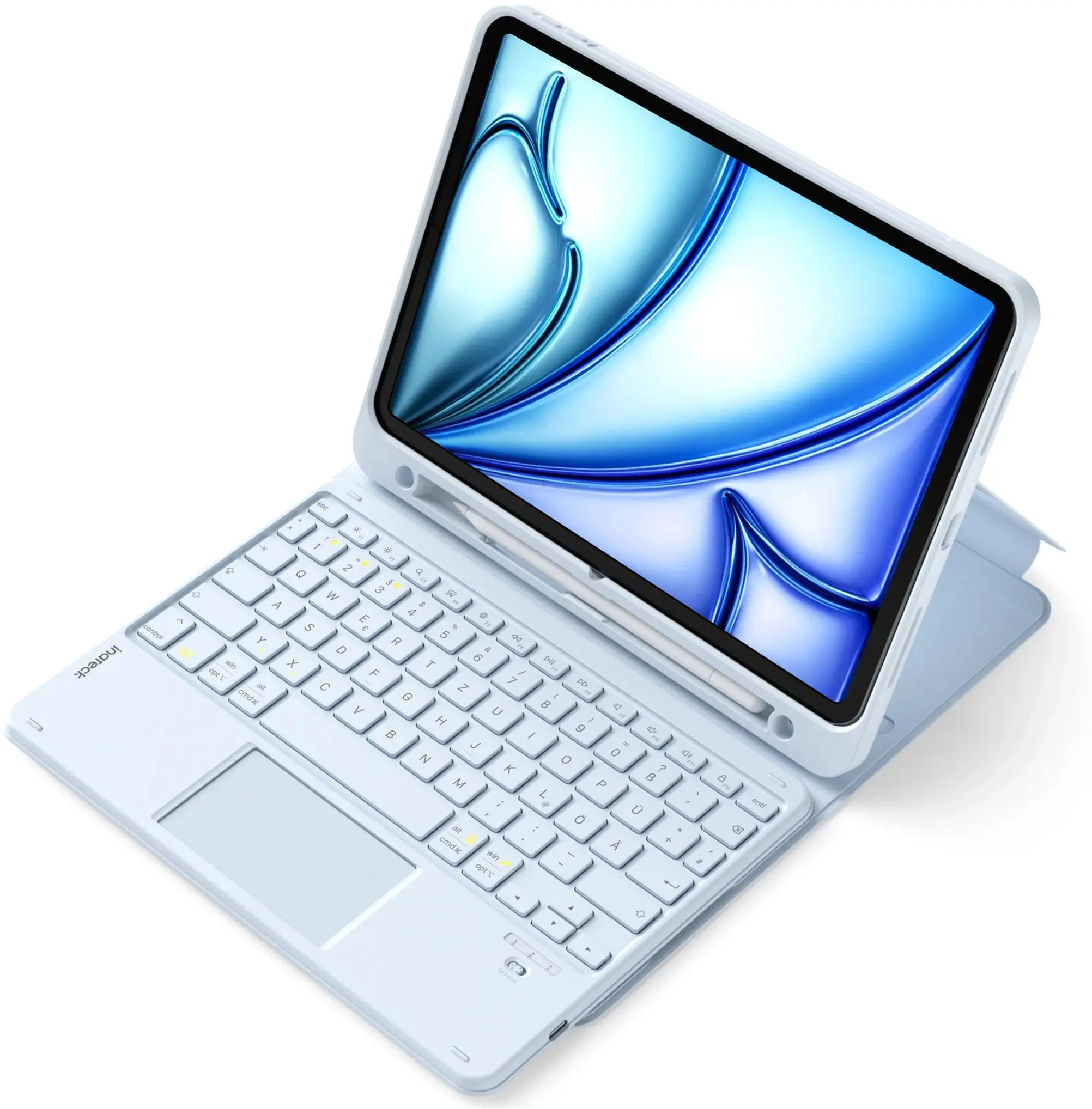Inateck iPad 10/11 keyboard case touchpad