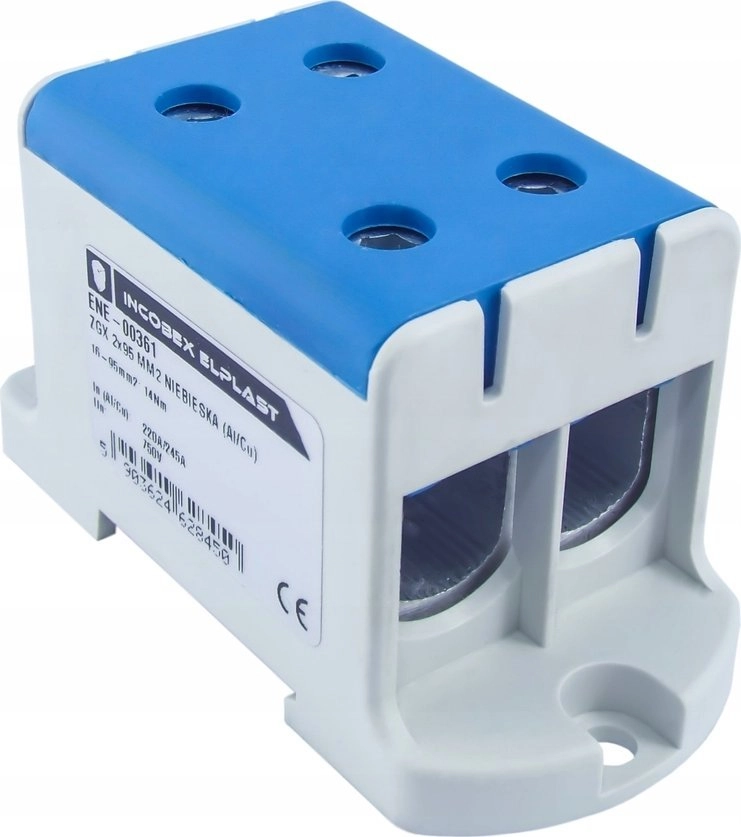 Incobex ZGX single-pole terminal block 2x95