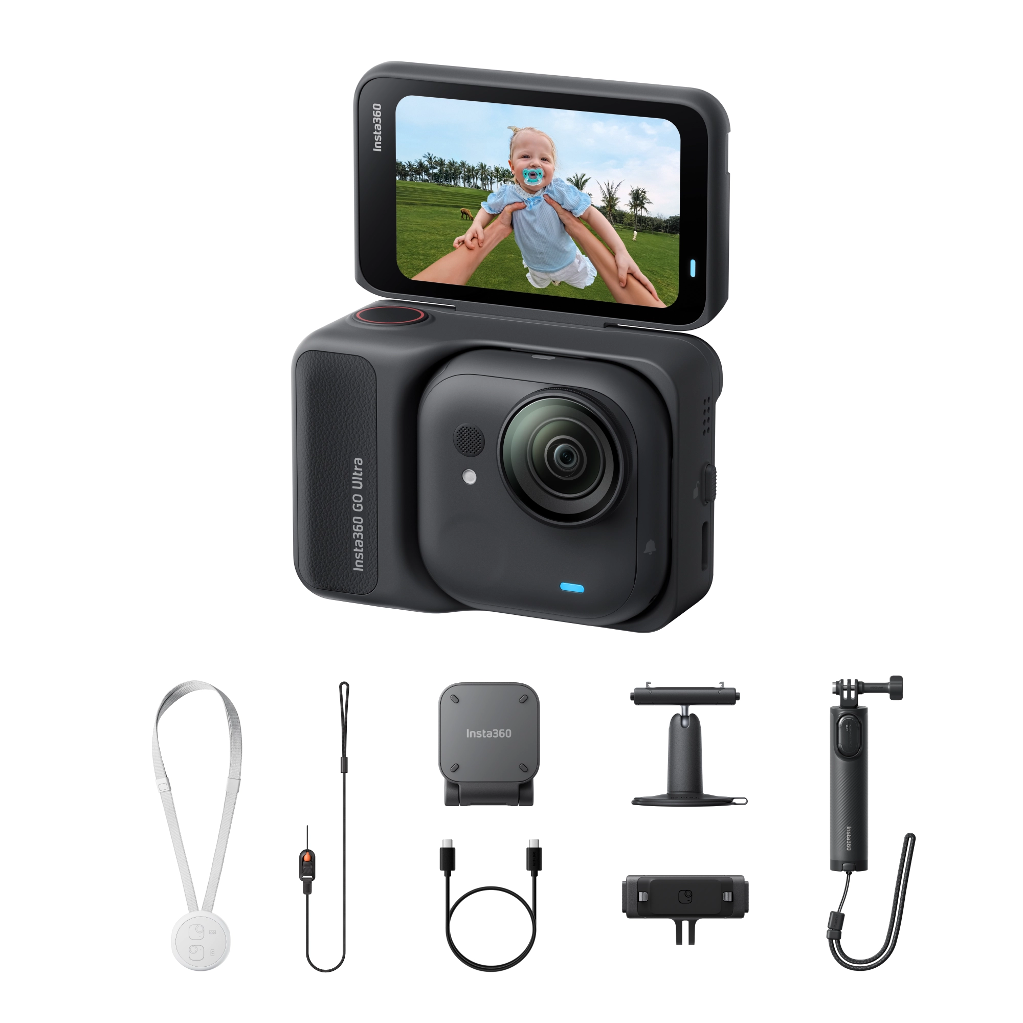 Insta360 GO Ultra Creator Black action