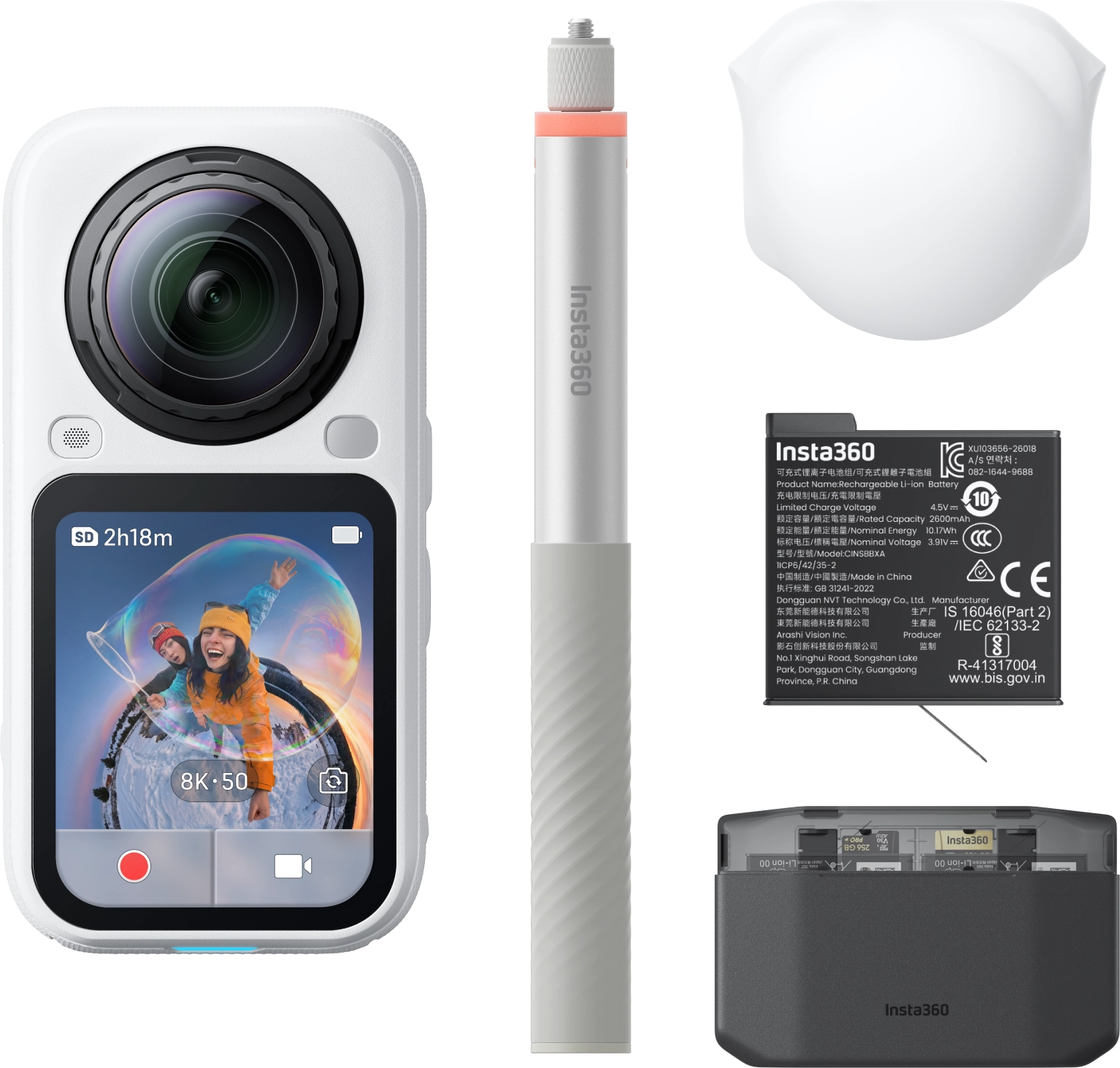 Insta360 X6 Essentials Bundle 8K 360°