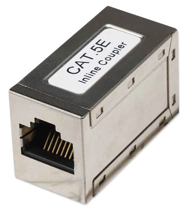 Intellinet Inline Coupler  Cat5e  FTP  Modular