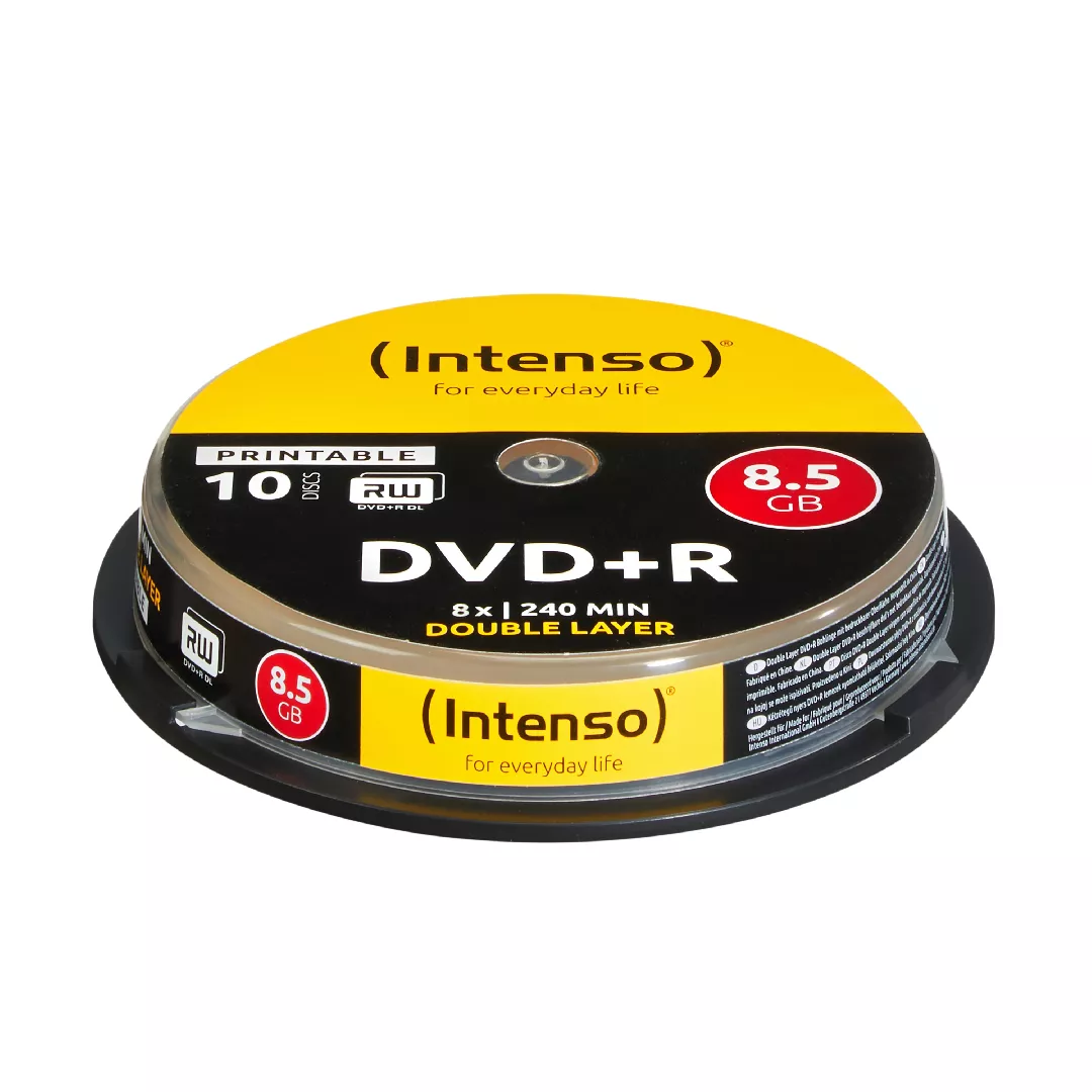Intenso 1x10 DVD+R 8.5GB 8x