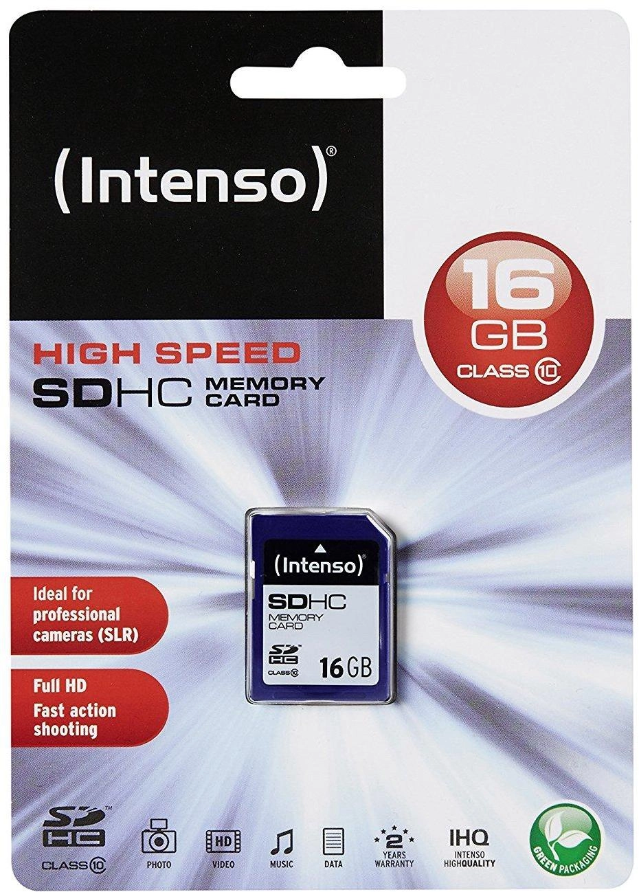 MEMORY SDHC 16GB C10/3411470 INTENSO 3411470