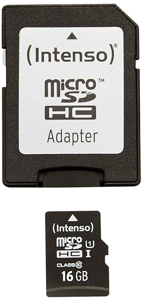 Karta Intenso Premium MicroSDHC 16 GB