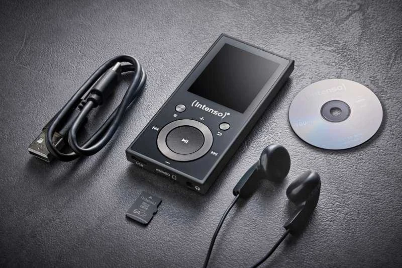 Intenso MP3 PLAYER 64GB BLACK/3717490 INTENSO