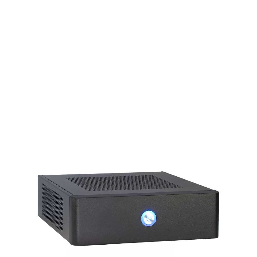 Inter-Tech ITX-601 Desktops Melns 60 W