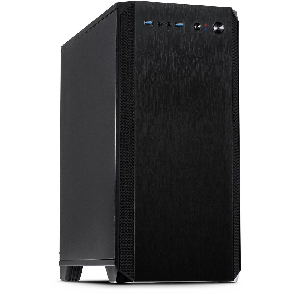 Inter-Tech H-606 Micro Tower Melns