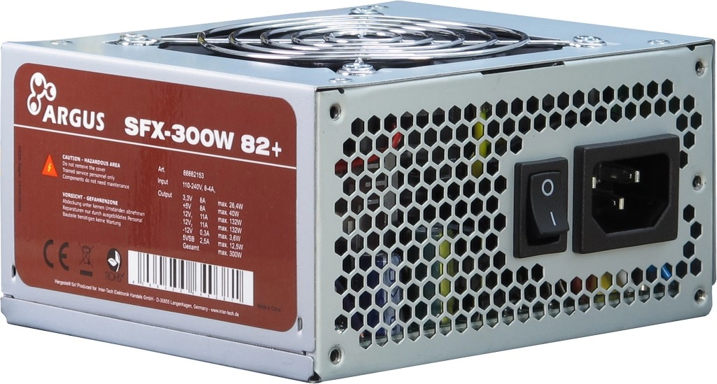 Inter-Tech SFX-300W power supply unit 20+4