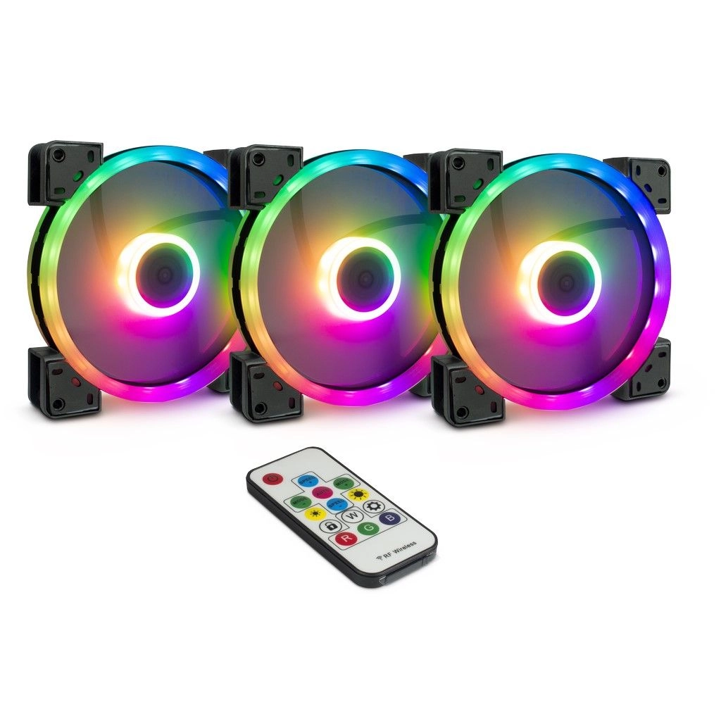 Inter-Tech Argus RGB-Fan Set RS-14 Computer