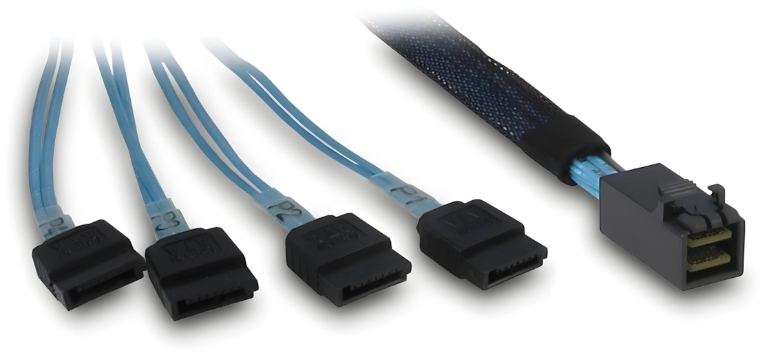 Inter-Tech SFF-8643 - 4x SATA/SAS 0