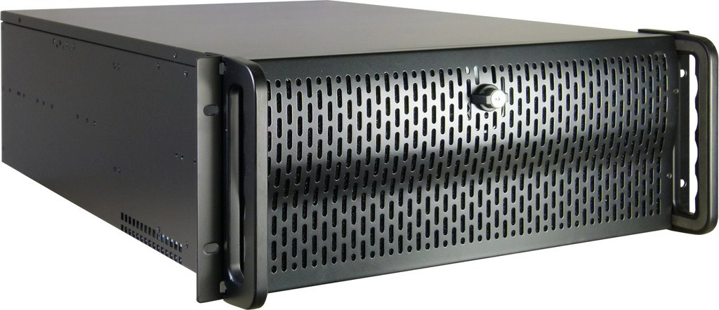 Inter-Tech IPC 4U-4129L Plaukts Metālisks, Sudrabs