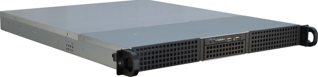 Inter-Tech 1U-10265 Plaukts Melns