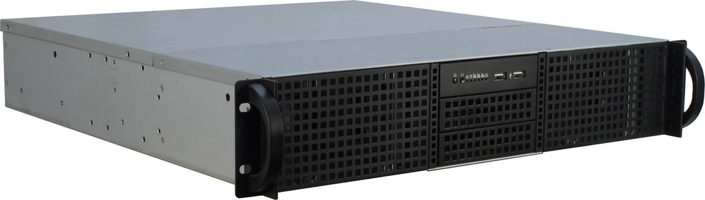 Inter-Tech IPC 2U-20248 Plaukts Melns