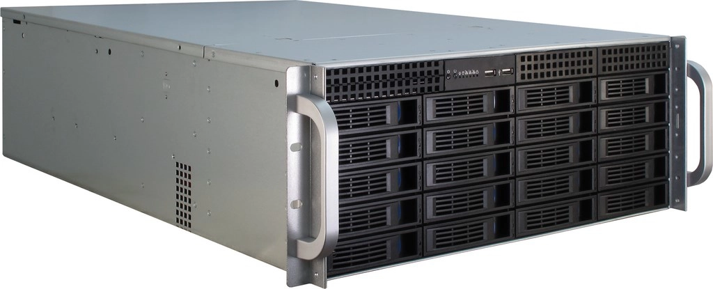 Inter-Tech IPC 4U-4420 Plaukts Zils, Nerūsējošs tērauds