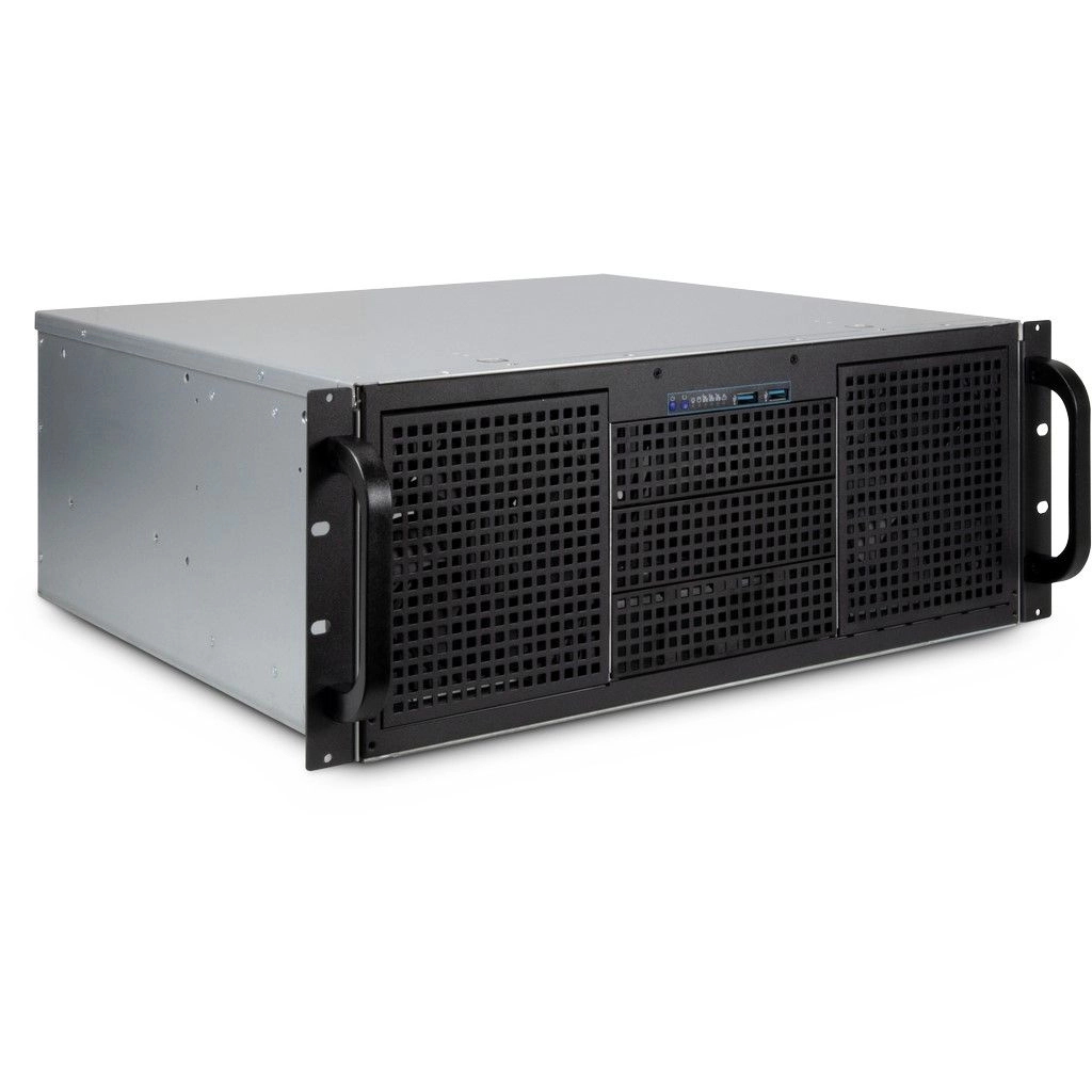 _7701467 Inter-Tech IPC 4U 40240 Rack Black, Grey