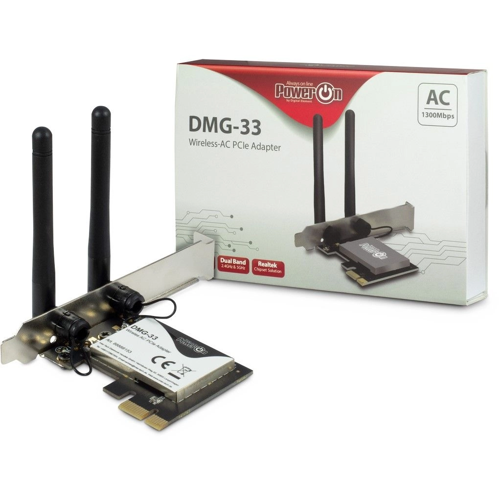 Inter-Tech DMG-33 Internal WLAN 1300 Mbit/s