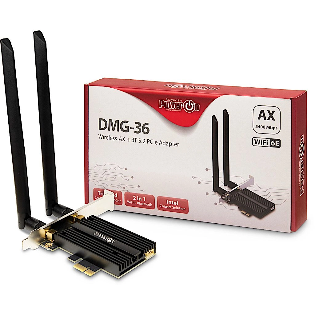 Inter-Tech DMG-36 Internal WLAN / Bluetooth