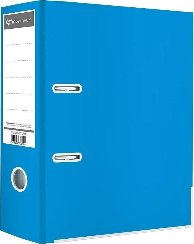 Binder A4/75K light blue glossy 447874