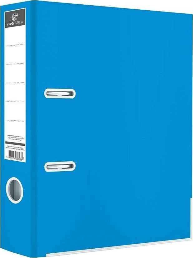 Binder A4/50K light blue glossy 447906