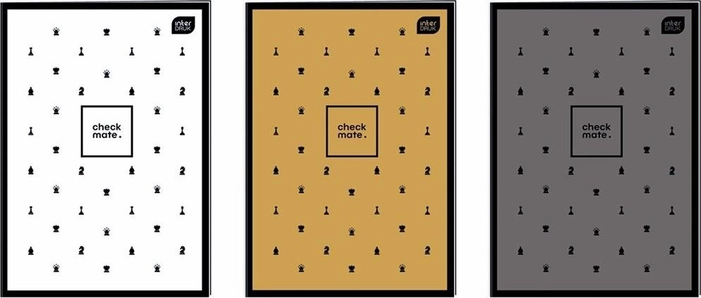 Interprint Notebook A4/60K grid Soft touch