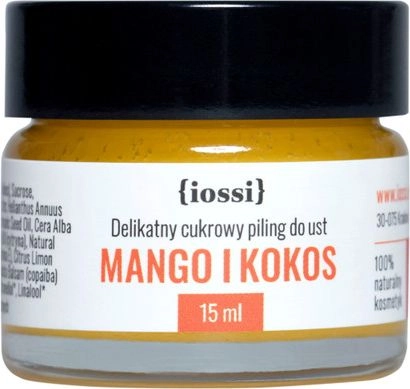 Iossi Sugar lip scrub Mango and