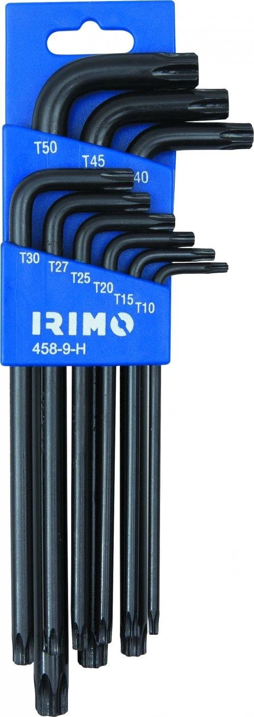 L-formos raktų Torx rinkinys 9 vnt
