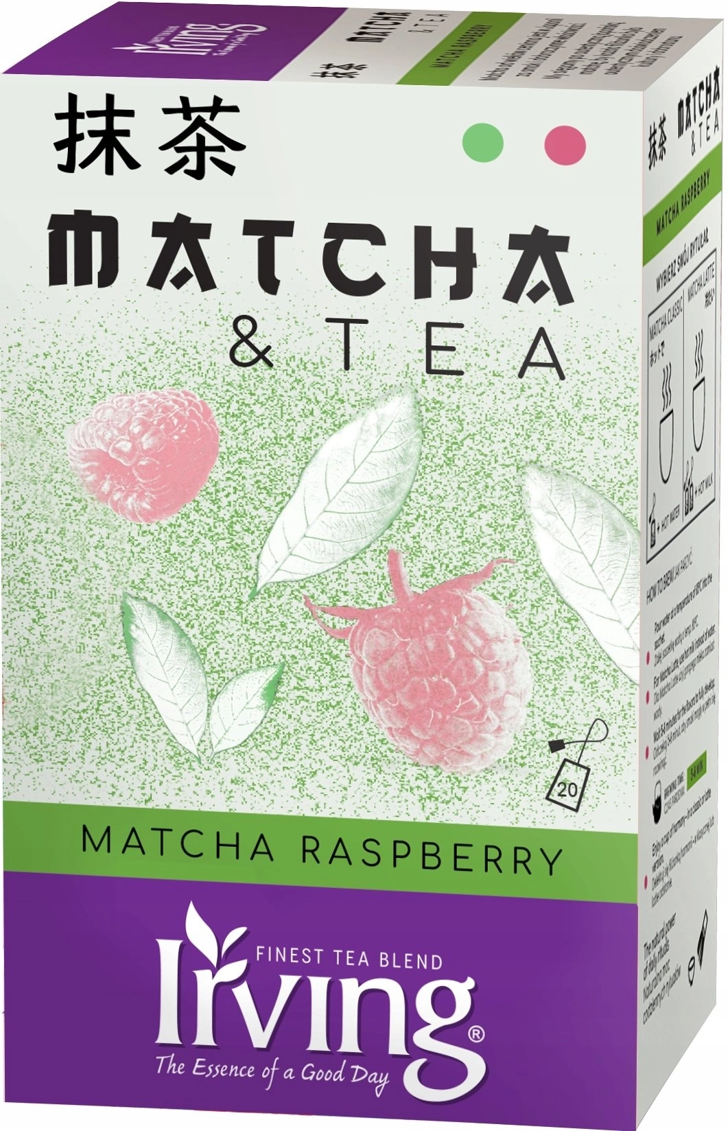 Irving Tea Irving Asia Matcha Raspberry