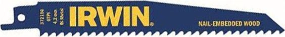 Irwin reciprocating saw blade 150mm 6