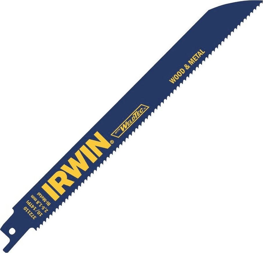 Irwin reciprocating saw blade 150mm 10