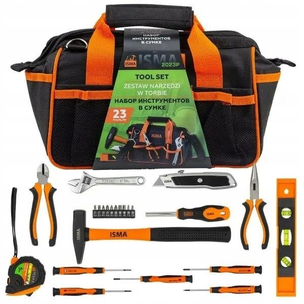 Tool set 1/4`` 23 pieces. in