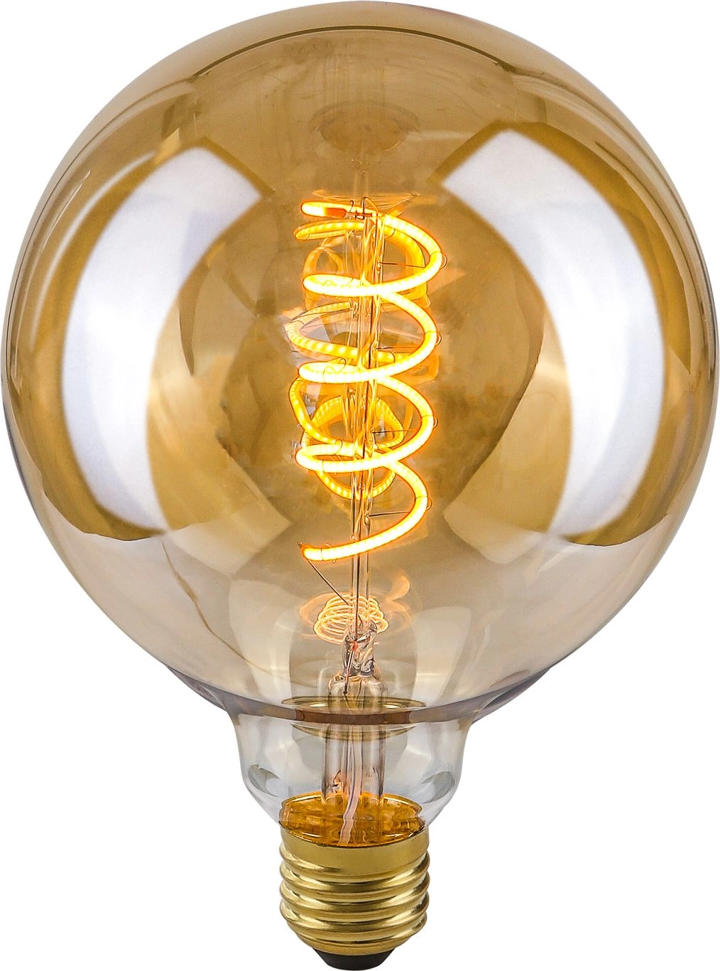 Italux Bursztynowa żarówka edison E27 4W