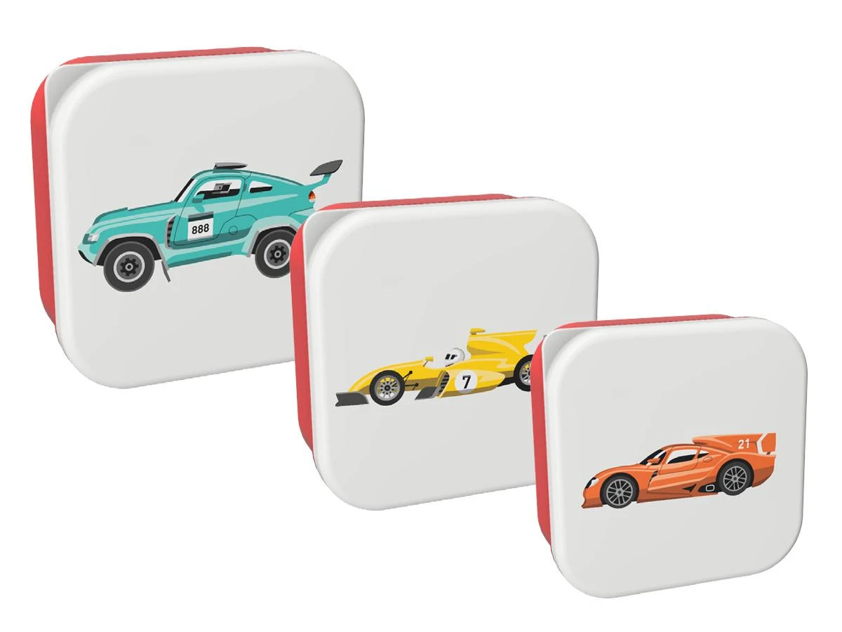 Lunch box set Itotal Cars  3