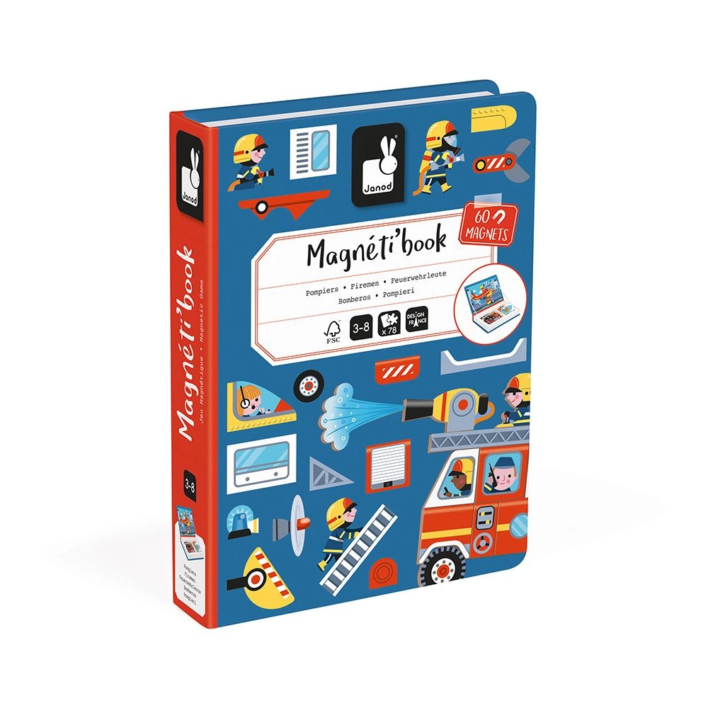 Janod - Magneti``Book - Firefighter (LKJ2583)