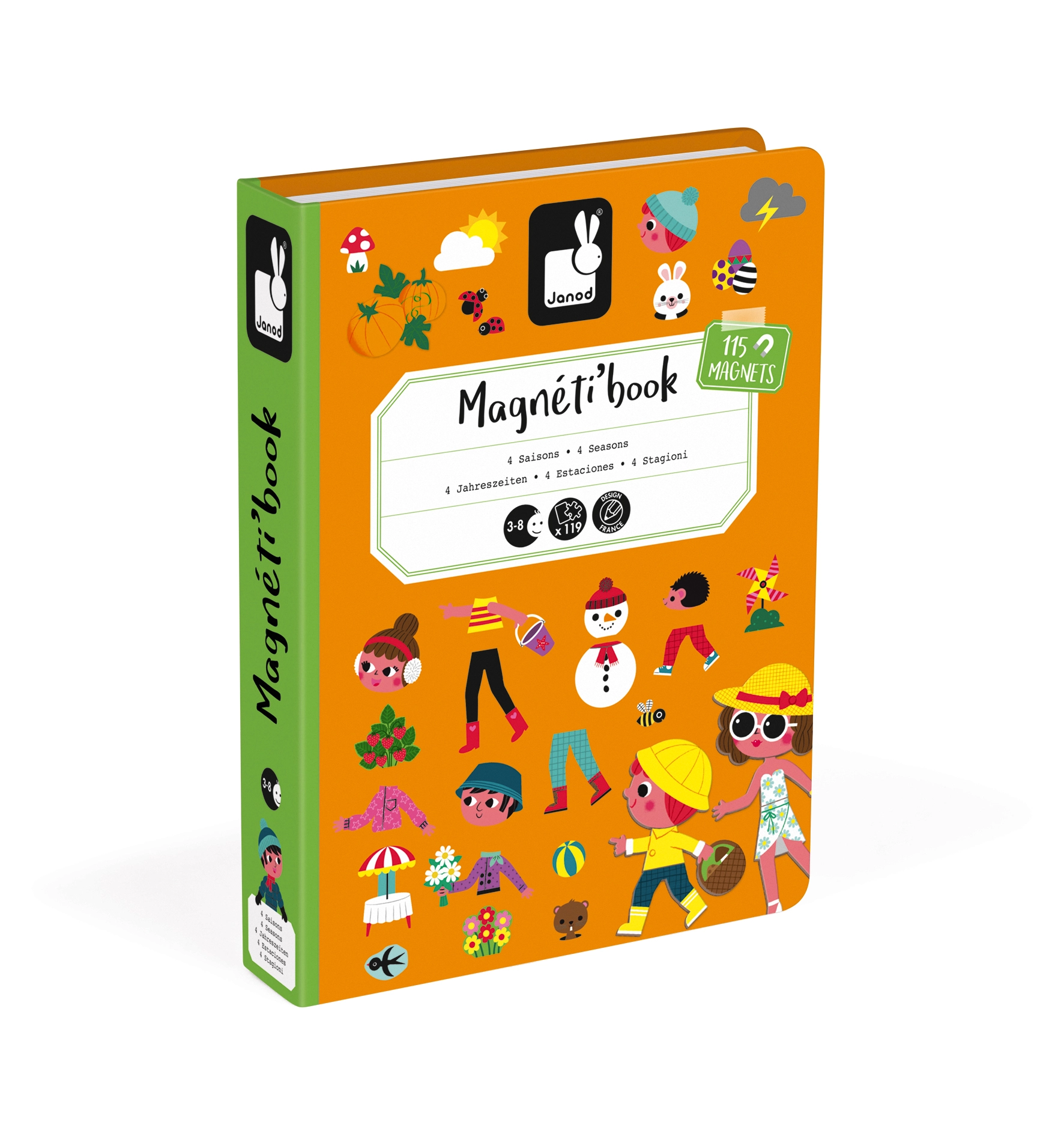 Janod - Magneti``Book - 4 Seasons