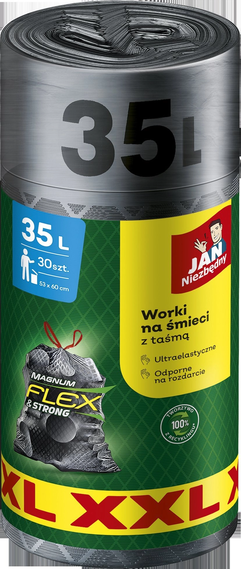 JAN Niezbędny Household waste bags 35L